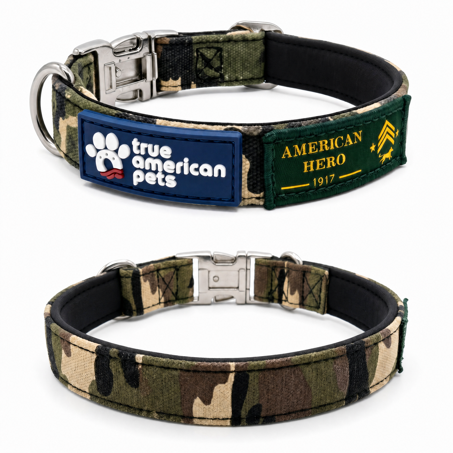 Sgt. Stubby Collar & Leash Set | American Heroes Edition 1
