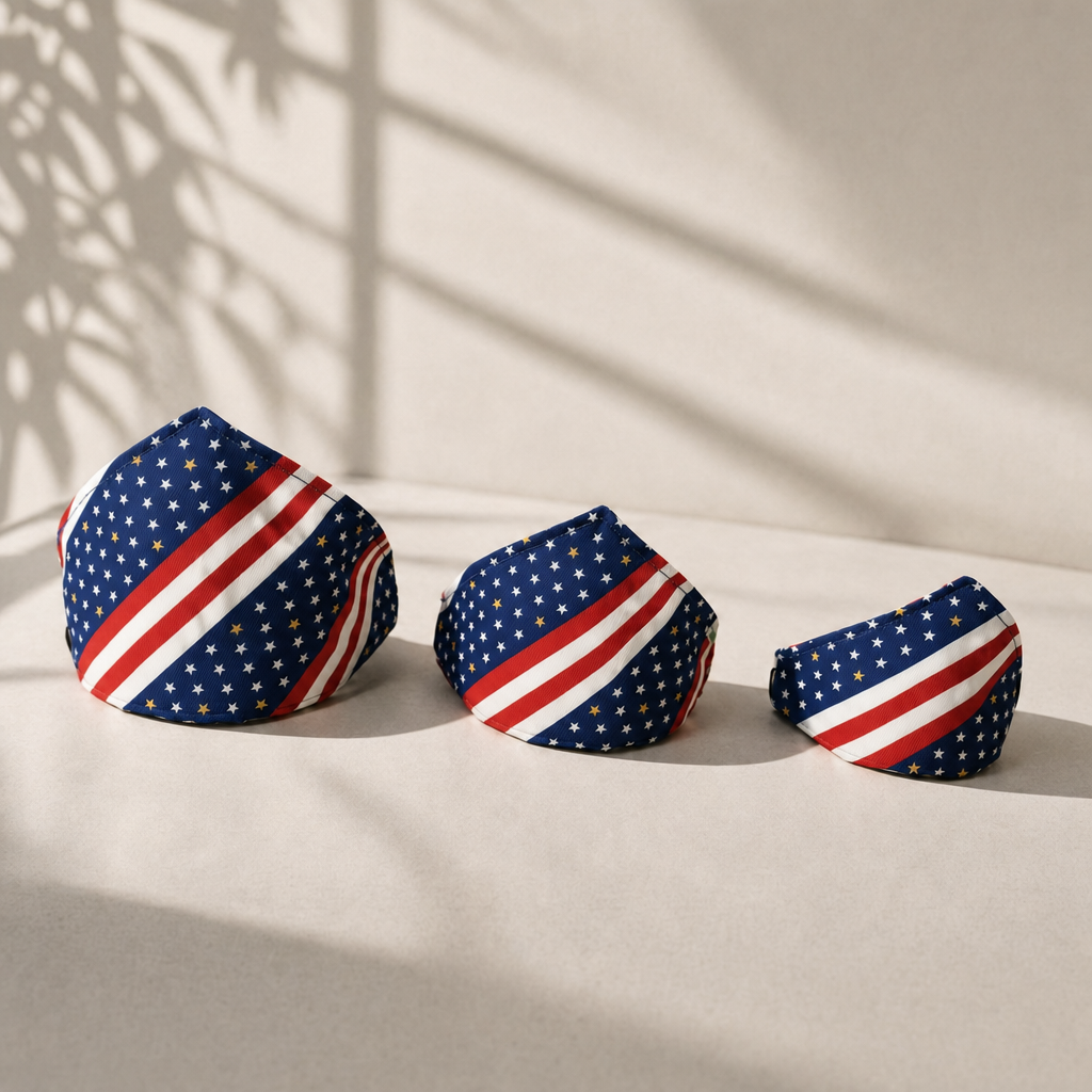 Sgt. Stubby Patriotic Dog Bandana Collar 2-in-1 | American Heroes Edition 1