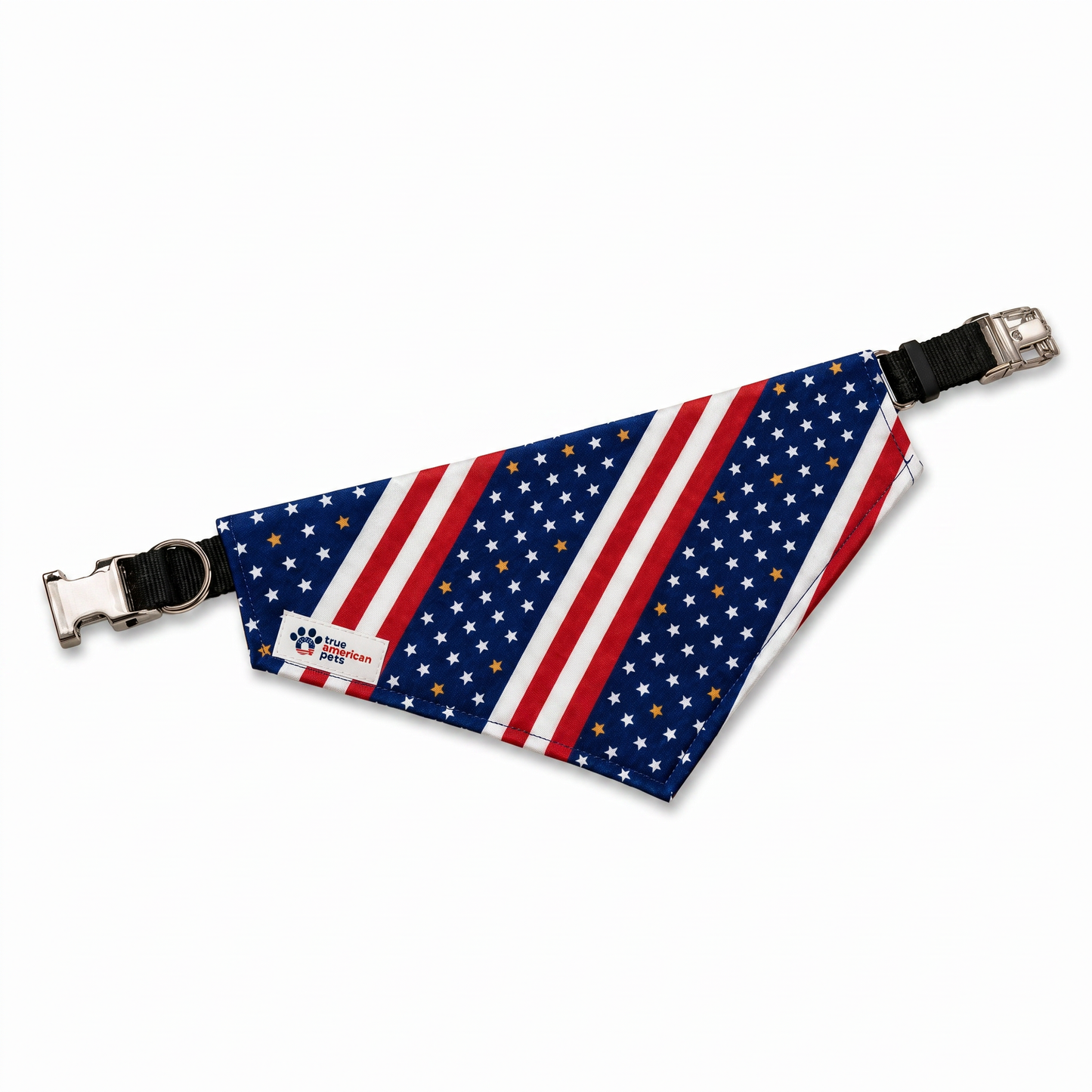 Sgt. Stubby Patriotic Dog Bandana Collar 2-in-1 | American Heroes Edition 1